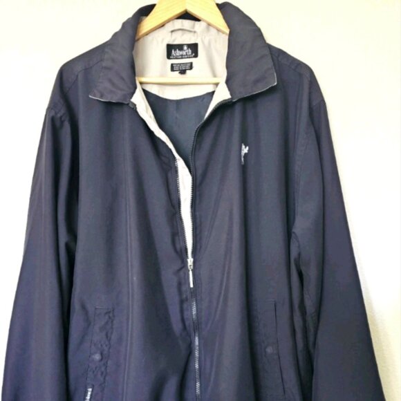 Ashworth Golf Windbreaker - Navy - Men's L - Picture 1 of 7